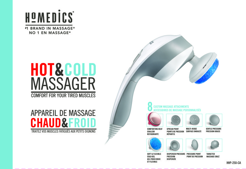 Hot & Cold Handheld Massager (HHP-250-CA)