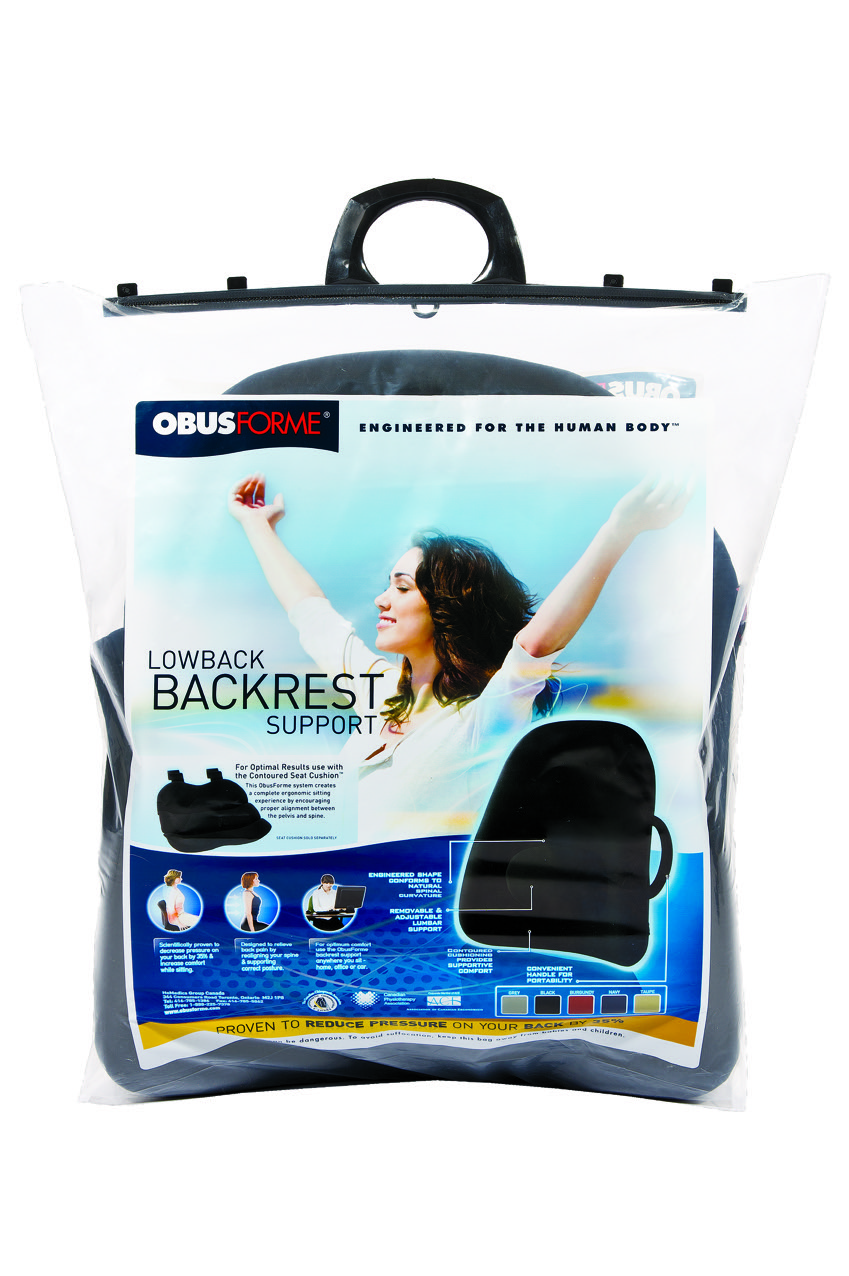 Lowback Backrest Support (Black) (LB-BLK-CA)