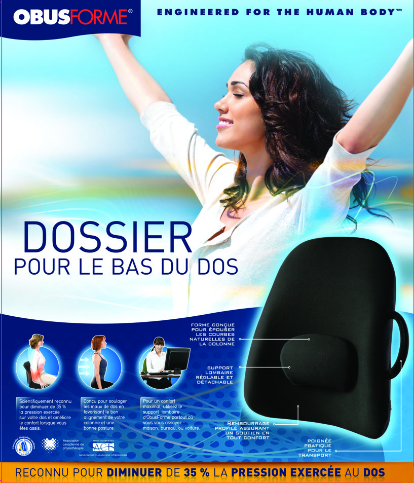 Lowback Backrest Support (Black) (LB-BLK-CA)