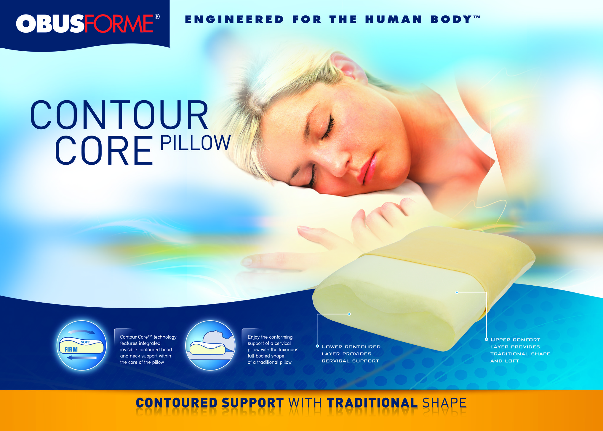 Contour Core™ Pillow (PL-COR-CT)