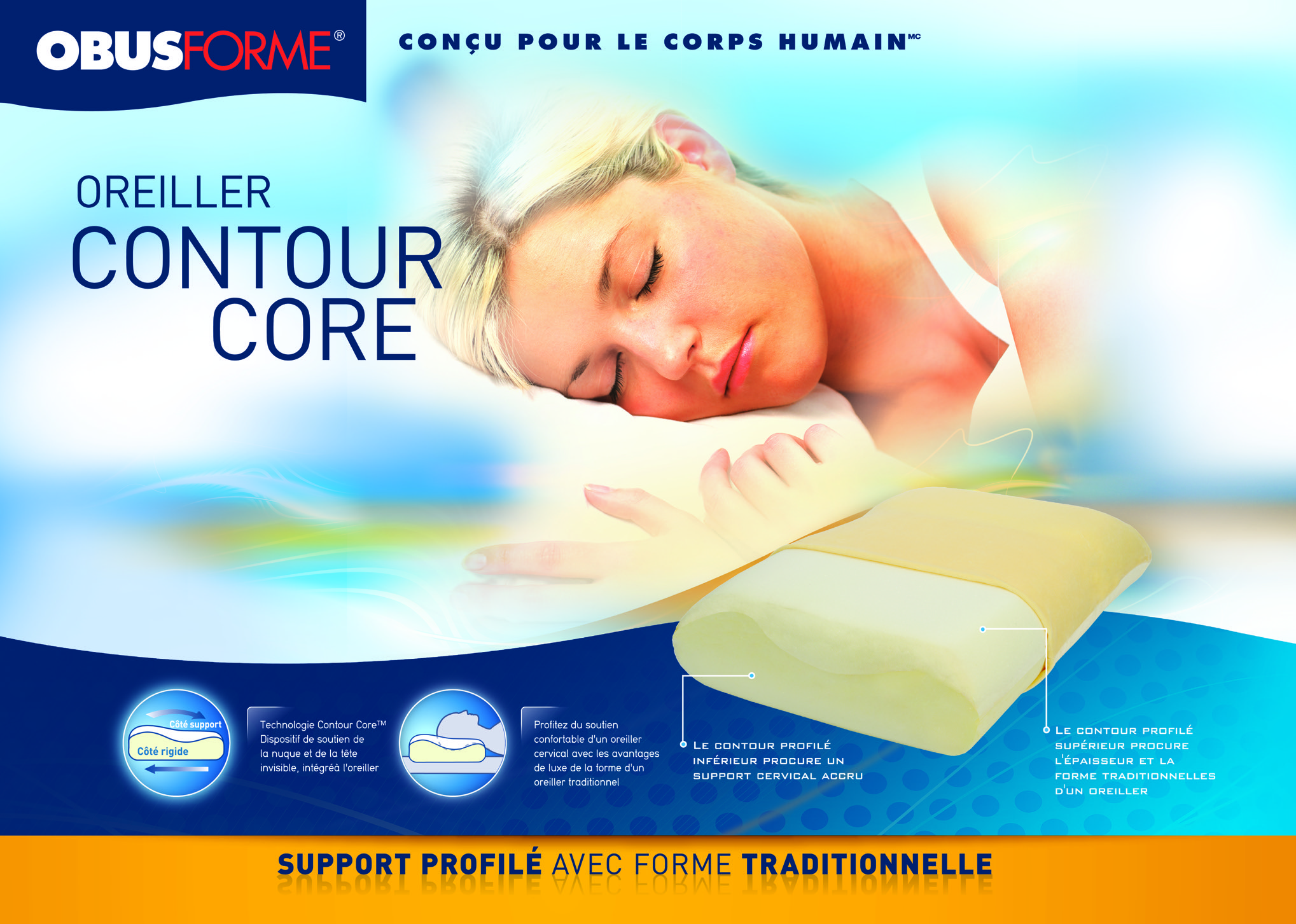 Contour Core™ Pillow (PL-COR-CT)