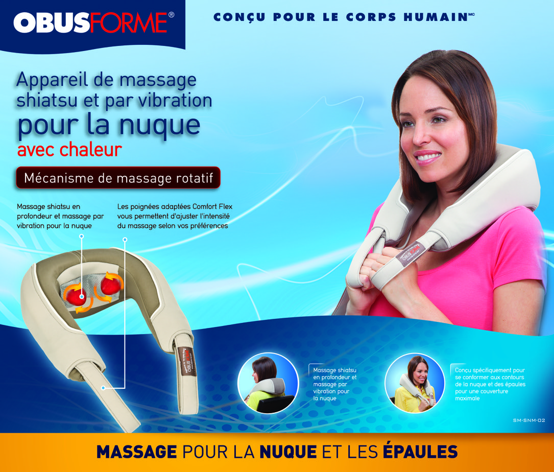 Shiatsu and Vibration Neck Massager with Heat (SM-SNM-02)