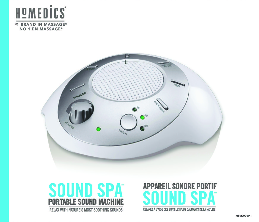 SoundSpa™ Portable (SS-2000-CA)